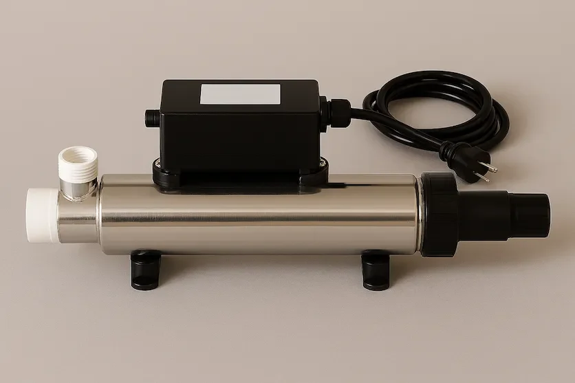 מנורה אולטרה סגול לג׳קוזי